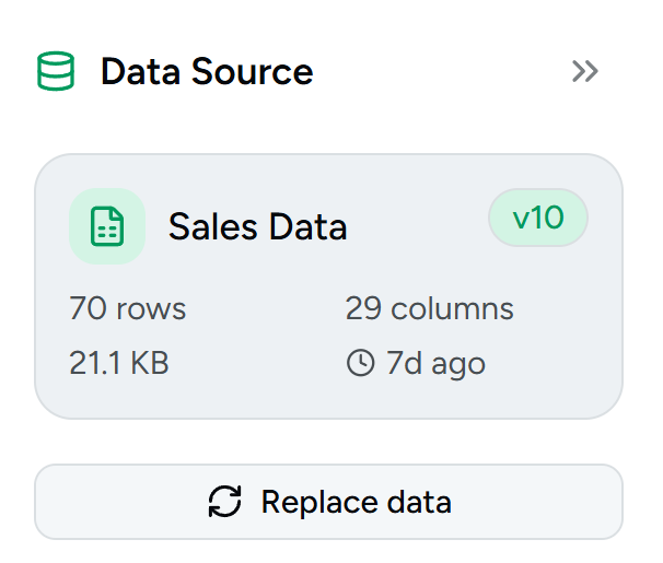 Uploading an updated spreadsheet and reconciling columns in Mizantiq